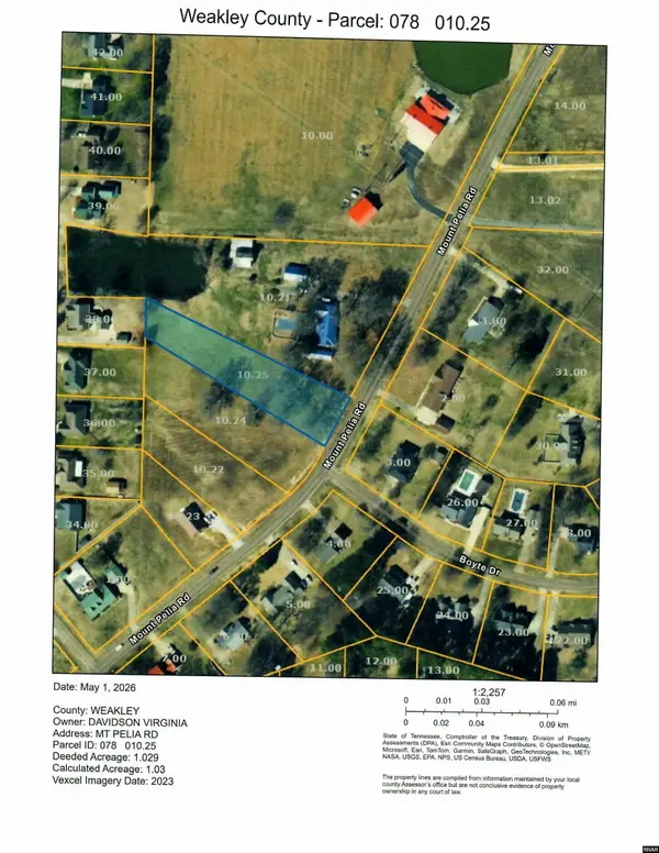 Mt. Pelia, Martin, TN 38237