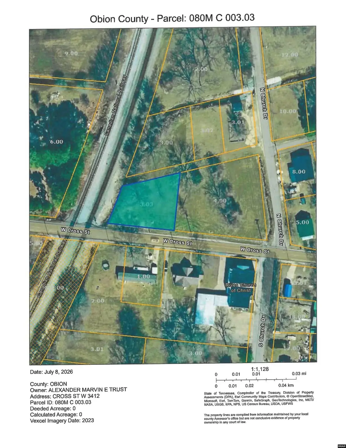 3412 Cross, Rives, TN 38253 - #1