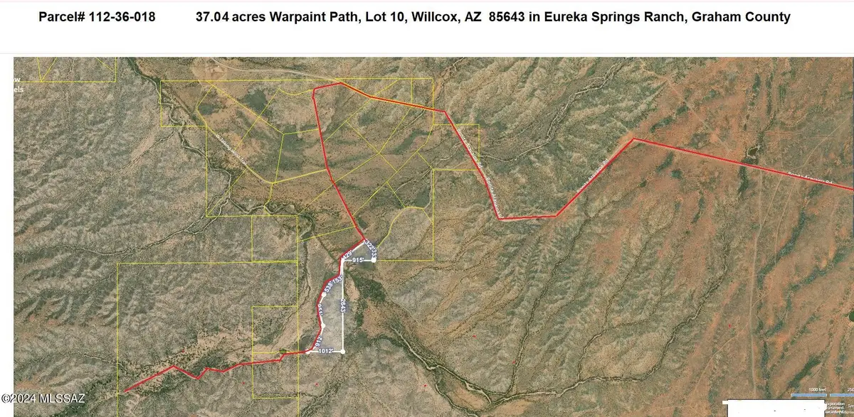 37.04ac Warpaint Path #10, Bonita Klondyke, AZ 85643 - Image #1