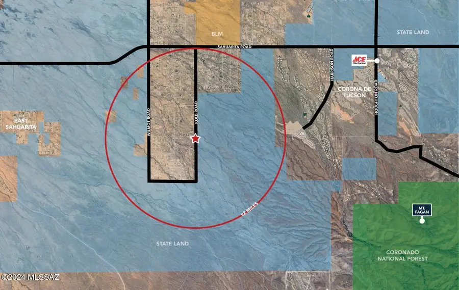 +/-18acres S Kolb & Camino Aurelia, Sahuarita, AZ 85629 - #3