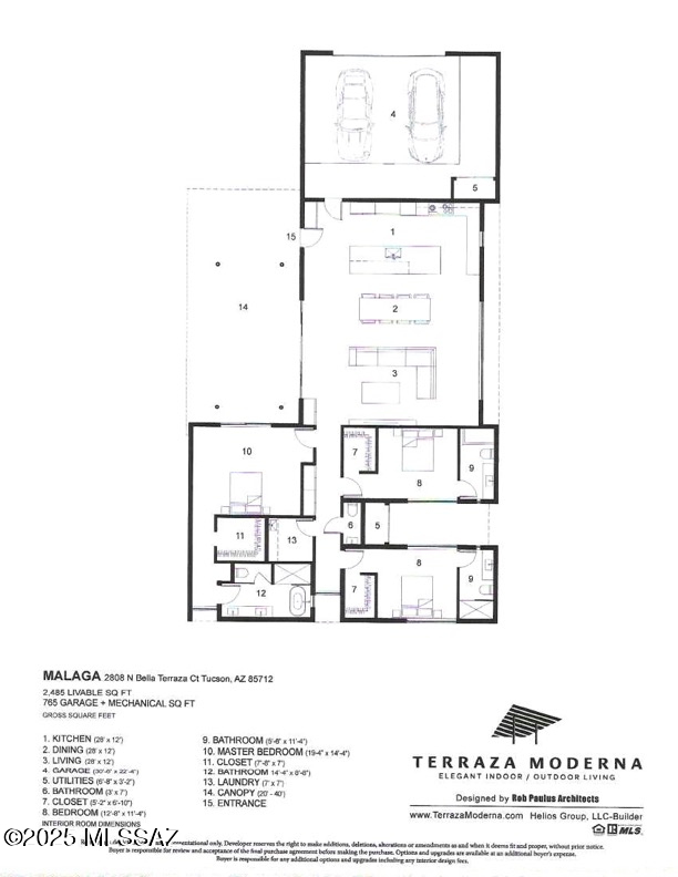 2811 Bella Terraza Court N, Tucson, AZ 85712 - Image #2