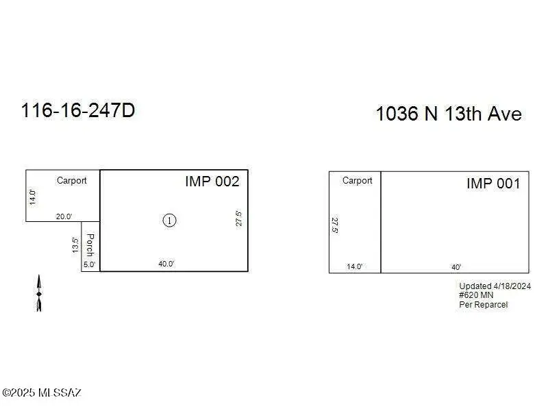 1036 N 13th Avenue, Tucson, AZ 85705 - Image #2