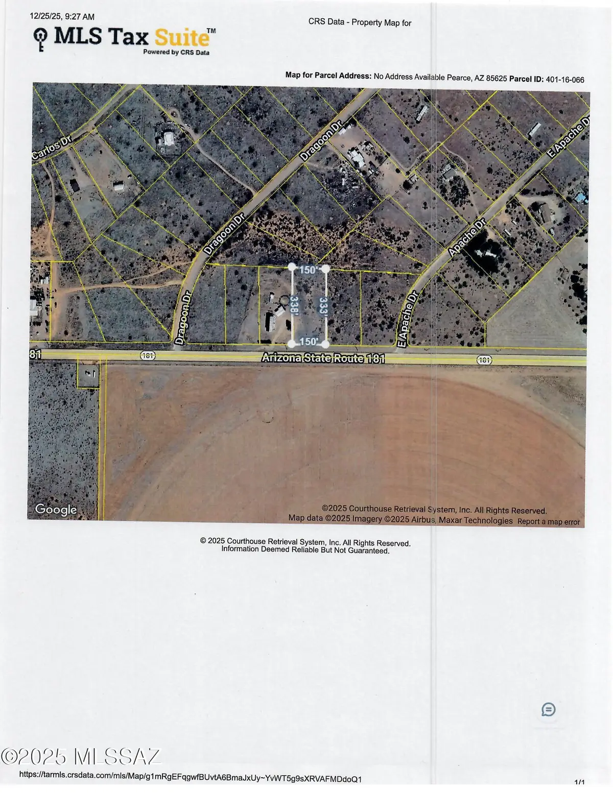 Hwy 181, Pearce, AZ 85625 - Image #1