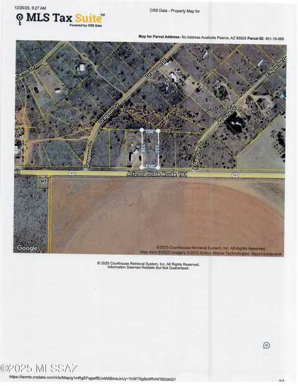 Hwy 181, Pearce, AZ 85625