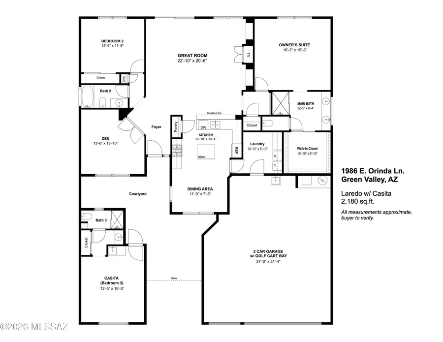 1986 E Orinda, Green Valley, AZ 85614 - Image #2