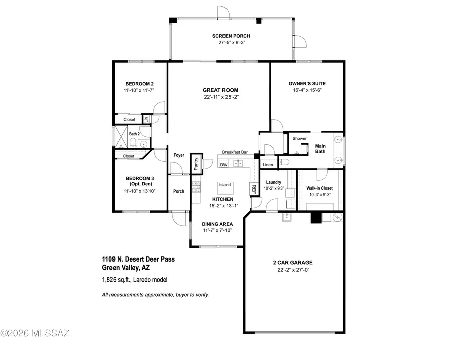 1109 N Desert Deer Pass, Green Valley, AZ 85614 - Image #3