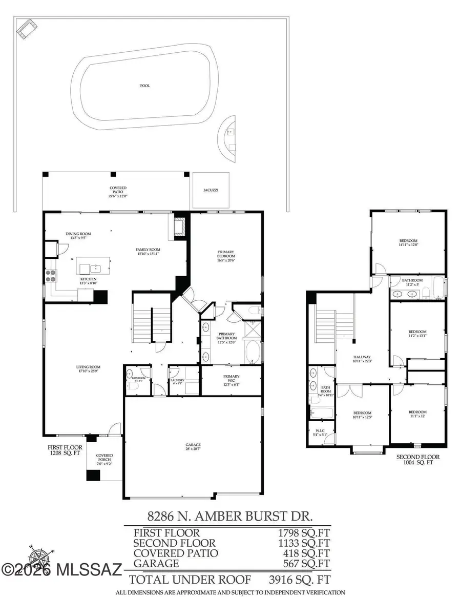 8286 N Amber Burst, Tucson, AZ 85743 - Image #2