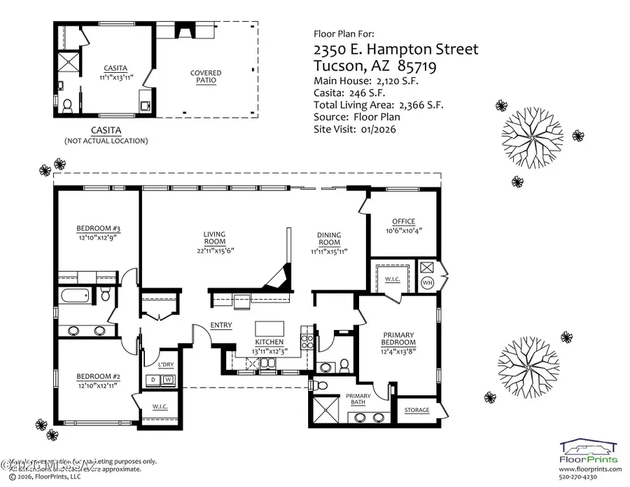 2350 E Hampton, Tucson, AZ 85719 - Image #2