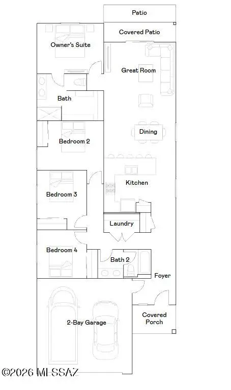 11500 W Red Admiral, Marana, AZ 85653 - #2