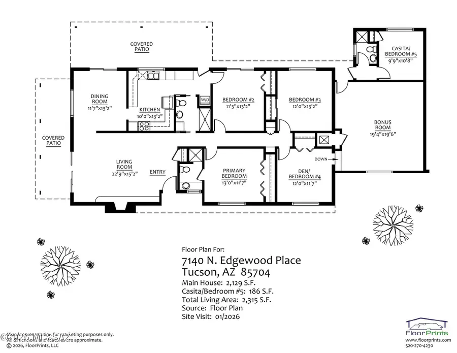 7140 N Edgewood, Tucson, AZ 85704 - Image #2