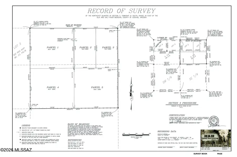 36.97 Acre W Latimer, Elfrida, AZ 85610 - #2