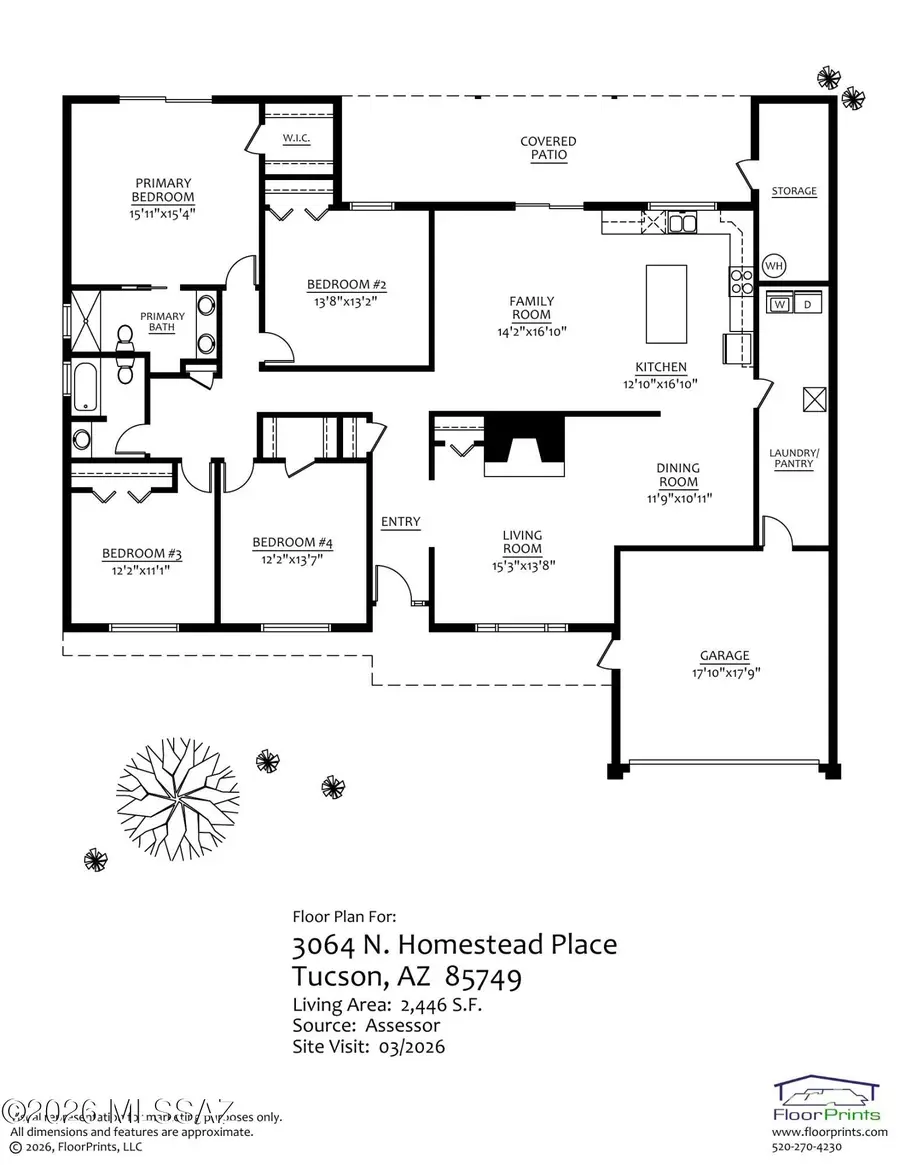 3064 N Homestead, Tucson, AZ 85749 - #2