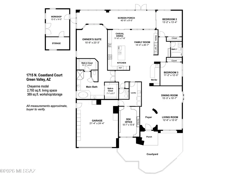 1715 N Coastland, Green Valley, AZ 85614 - #3