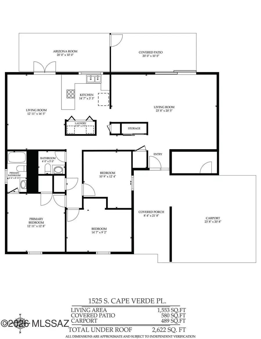 1525 S Cape Verde, Tucson, AZ 85748 - #2