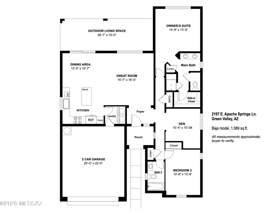 2197 E Apache Springs, Green Valley, AZ 85614 - #3