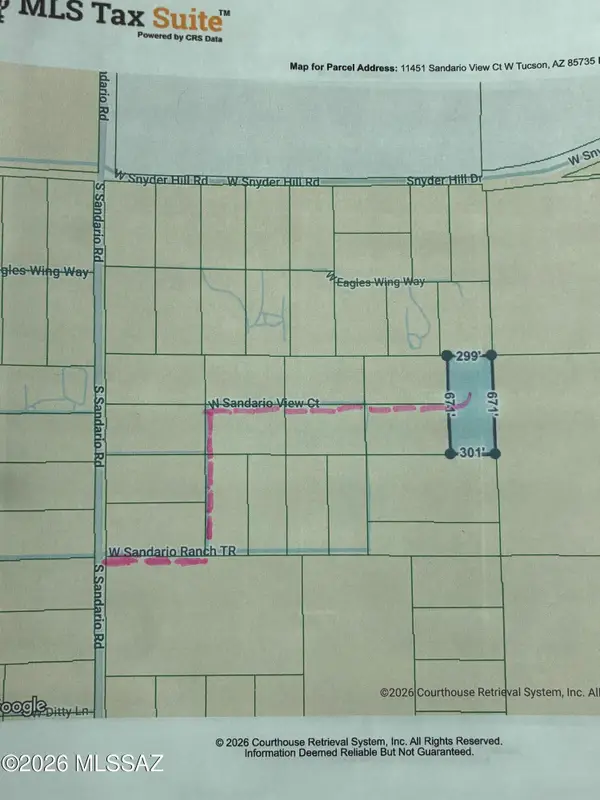 11451 W Sandario View, Tucson, AZ 85735