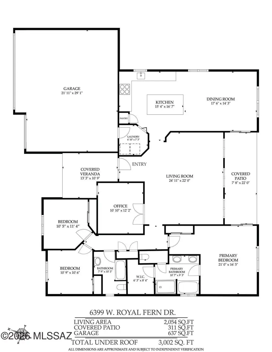 6399 W Royal Fern, Tucson, AZ 85757 - #2