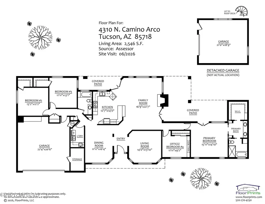 4310 N Camino Arco, Tucson, AZ 85718 - #3