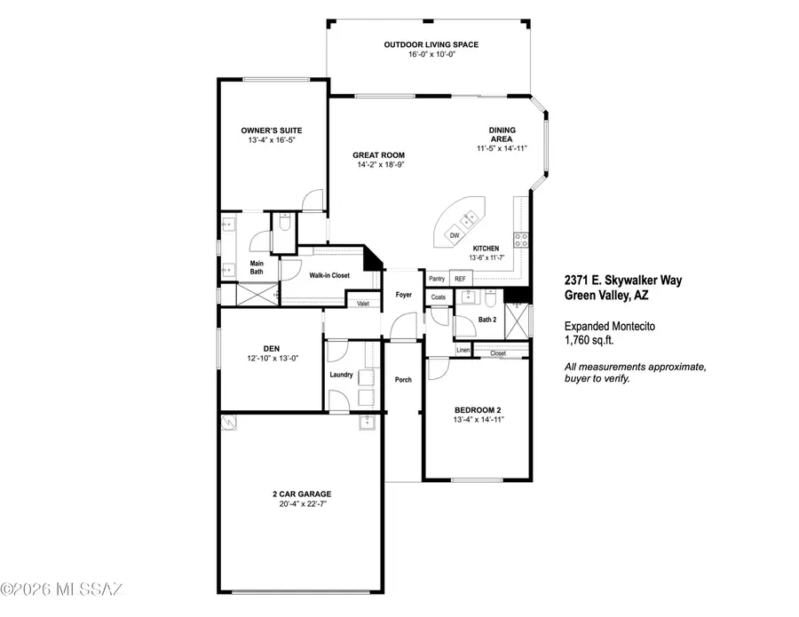 2371 E Skywalker, Green Valley, AZ 85614 - #2