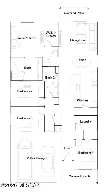 7554 S Ray Carroll, Tucson, AZ 85747 - #2
