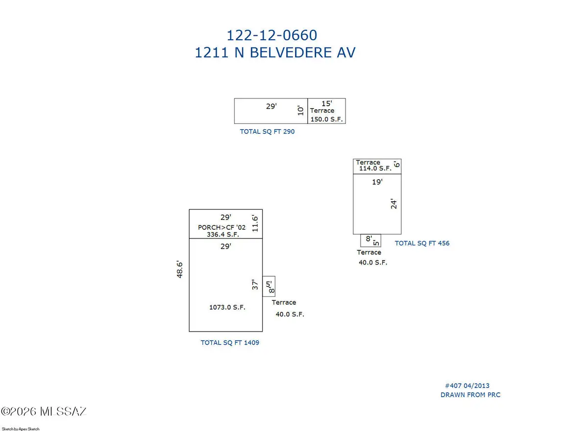 1211 N Belvedere, Tucson, AZ 85712 - #1
