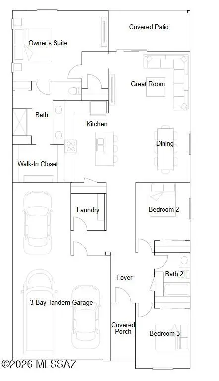 9668 W Gilded, Marana, AZ 85658
