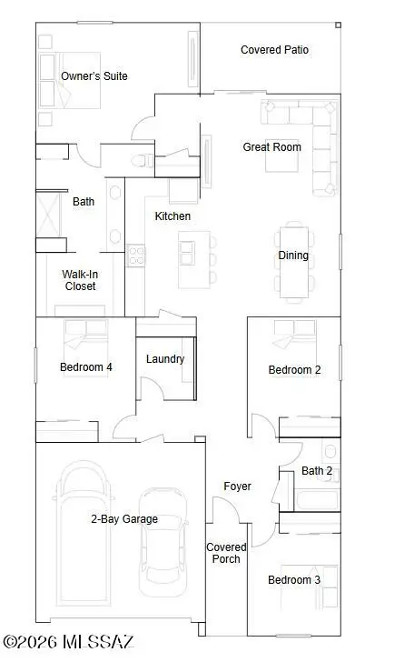 9663 W Gilded, Marana, AZ 85658 - #1