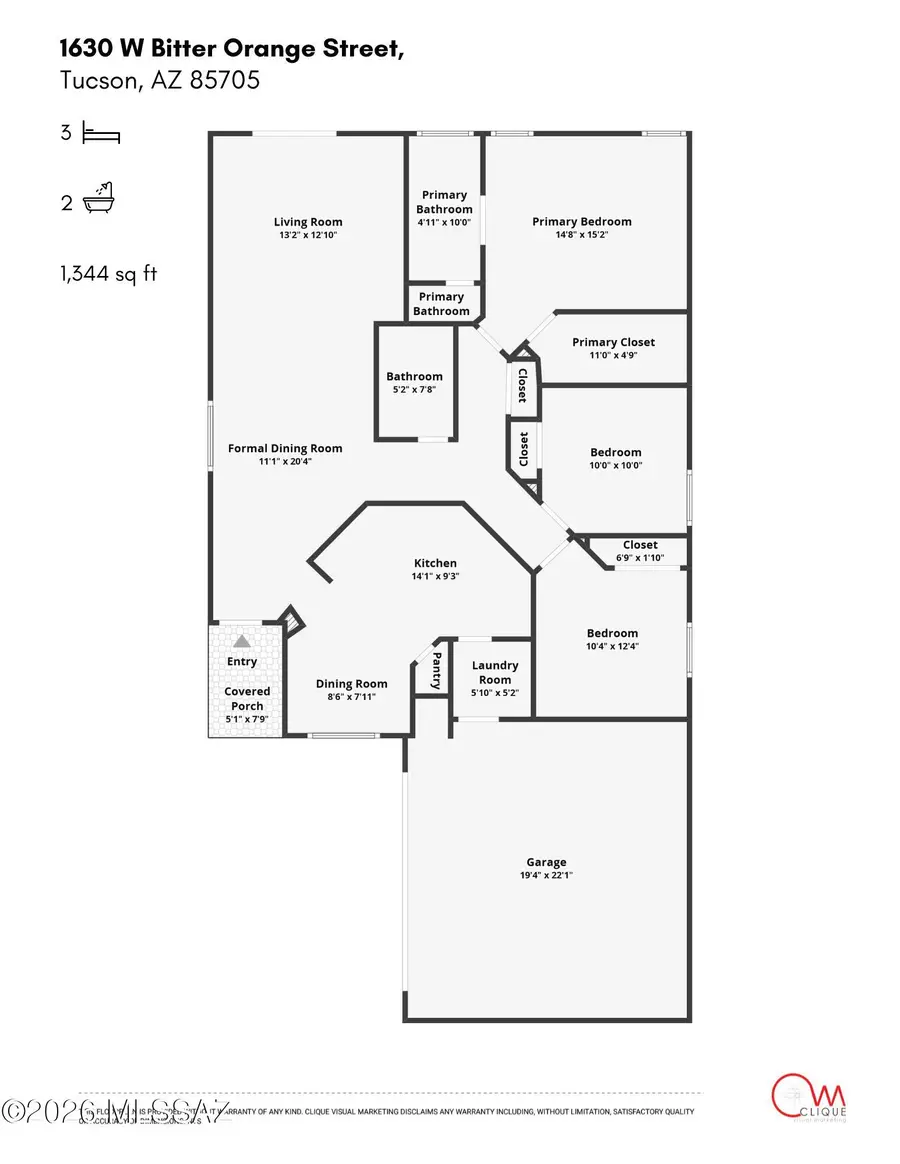 1630 W Bitter Orange, Tucson, AZ 85705 - #3