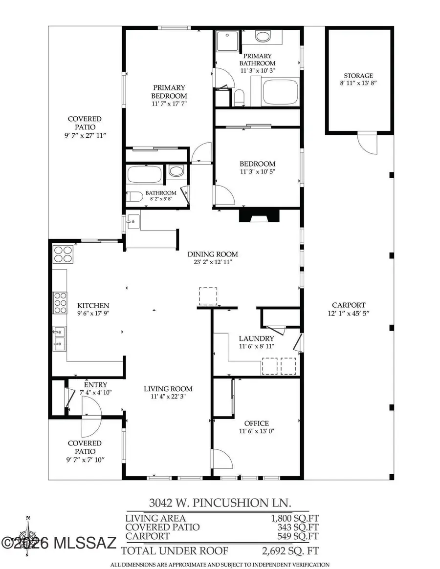 3042 W Pincushion, Tucson, AZ 85746 - #2