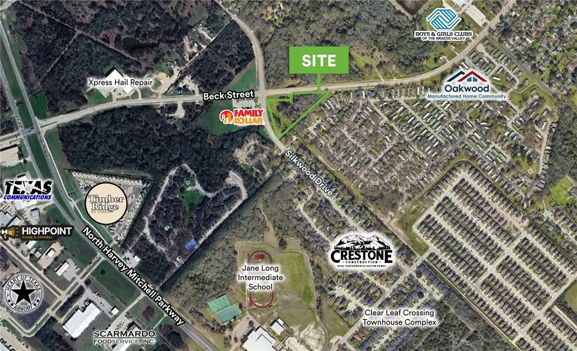 SEC Beck Street & Silkwood Drive, Bryan, TX 77803 - Image #1