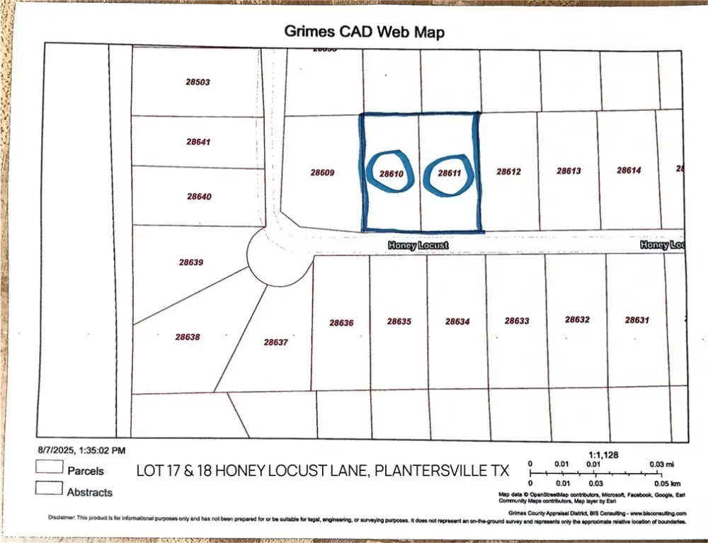 LOT 17 & 18 Honey Locust Lane, Plantersville, TX 77363 - #1