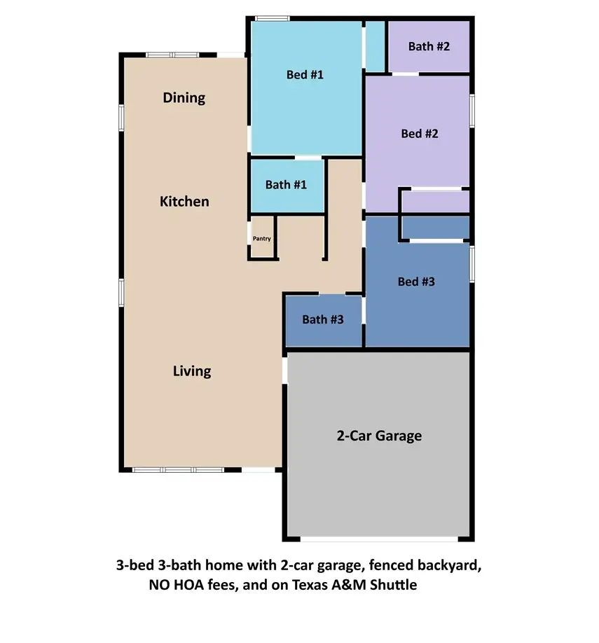 201 Richards Street #A, College Station, TX 77840 - #2