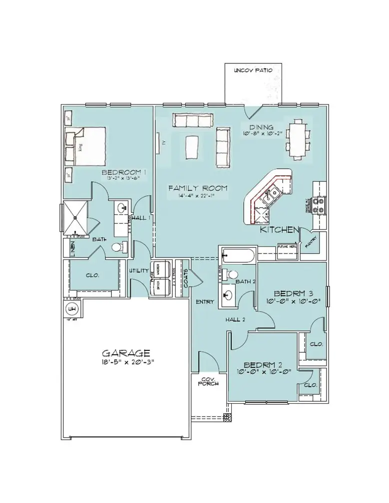 5518 Harriet Street, Bryan, TX 77807 - #3