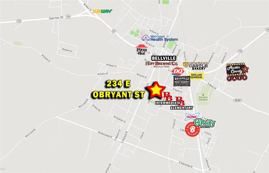 234 E Obryant Street, Bellville, TX 77418 - #2