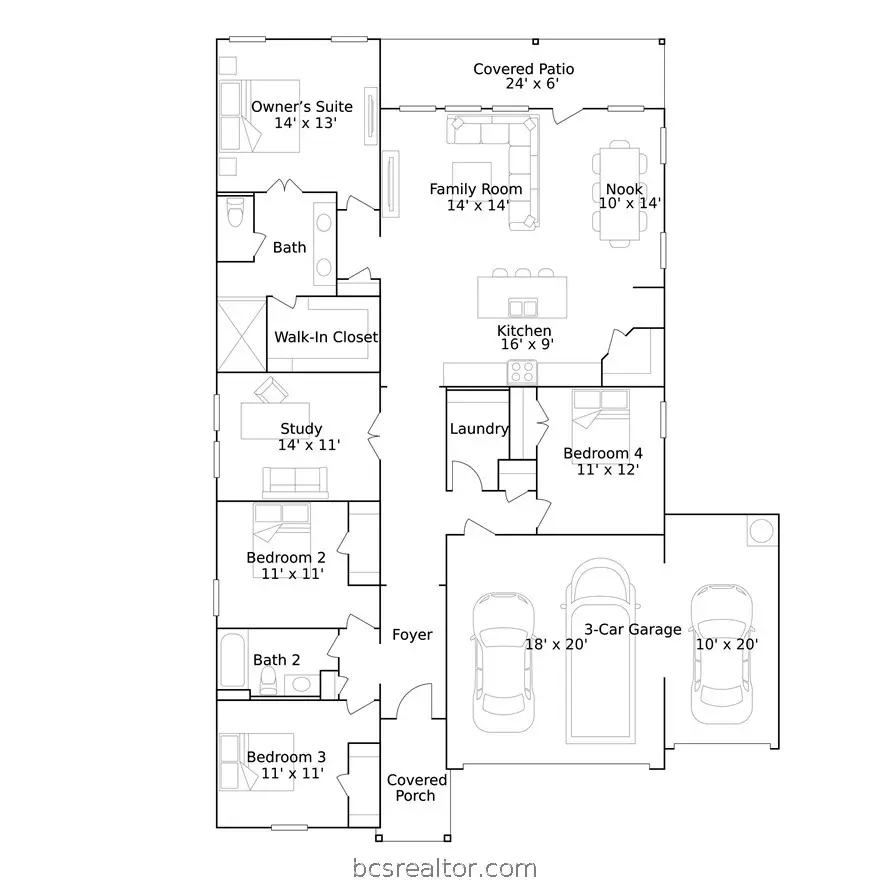 2732 Chippewa Road, Bryan, TX 77807 - #2
