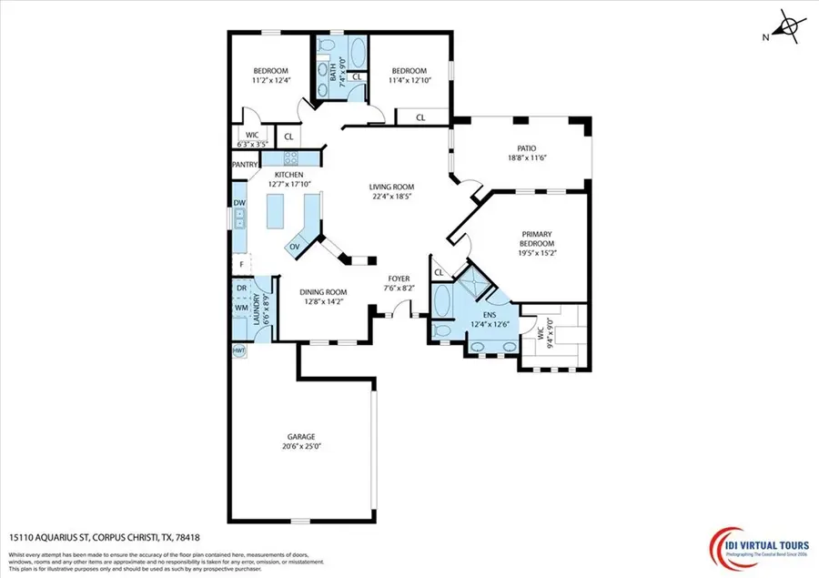 15110 Aquarius Street, Corpus Christi, TX 78418 - #2