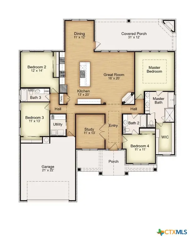 10720 Campsite Cove, Temple, TX 76502 - Image #2