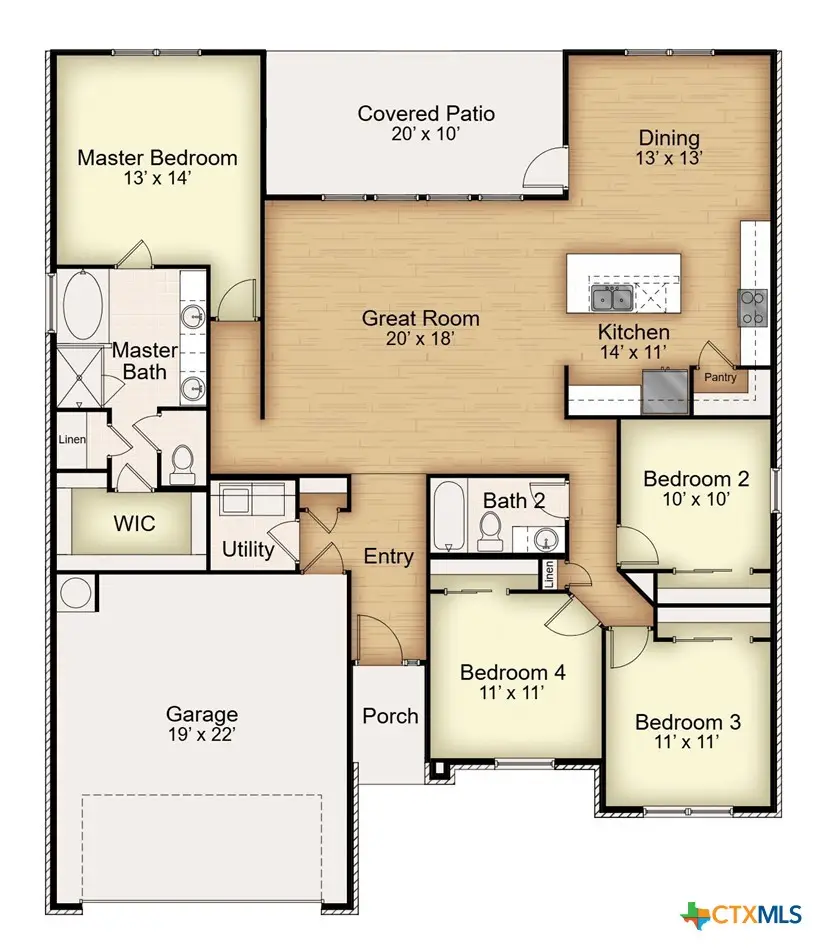 7013 Touchstone Drive, Temple, TX 76502 - #3