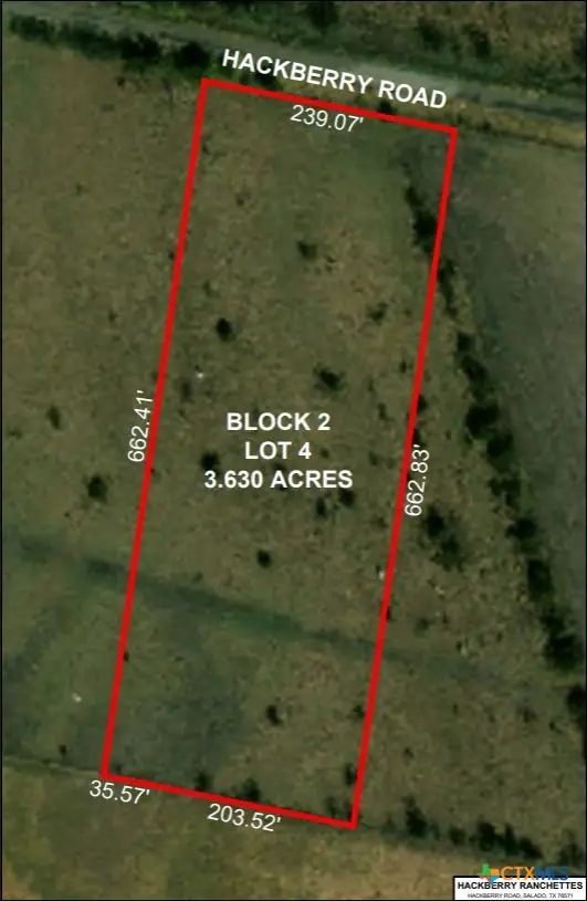 TBD Block 2 Lot 4 Hackberry Road, Salado, TX 76571