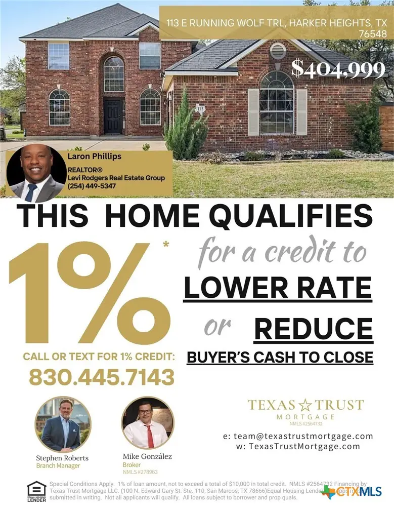 113 E Running Wolf Trail, Harker Heights, TX 76548 - #2