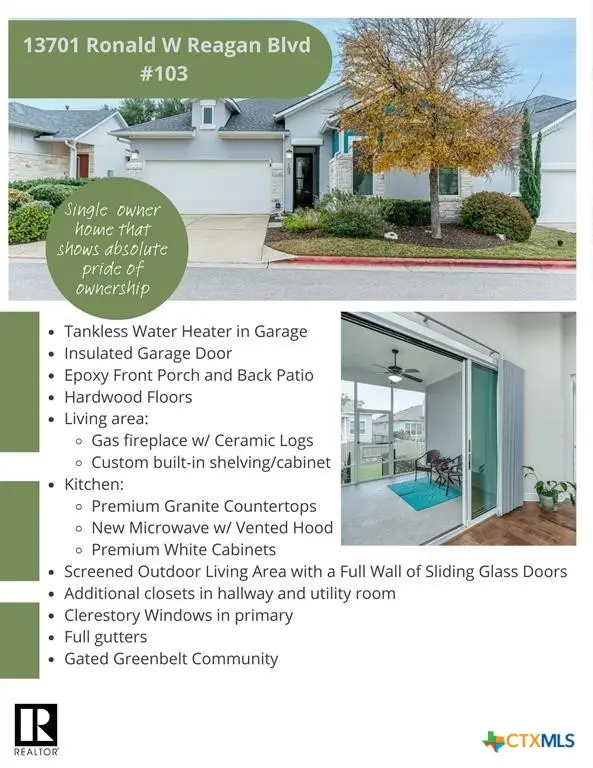 13701 Ronald W Reagan Boulevard #103, Cedar Park, TX 78613 - #3