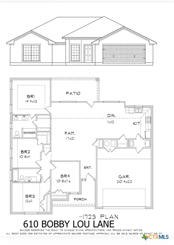 610 Bobby Lou Lane, Copperas Cove, TX 76522