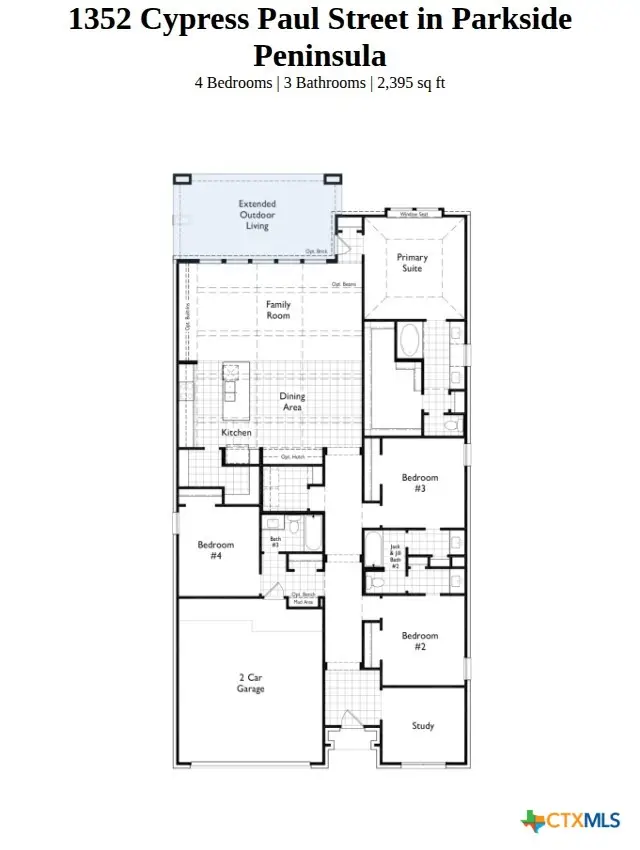 1352 Cypress Paul Street, Georgetown, TX 78628 - #3