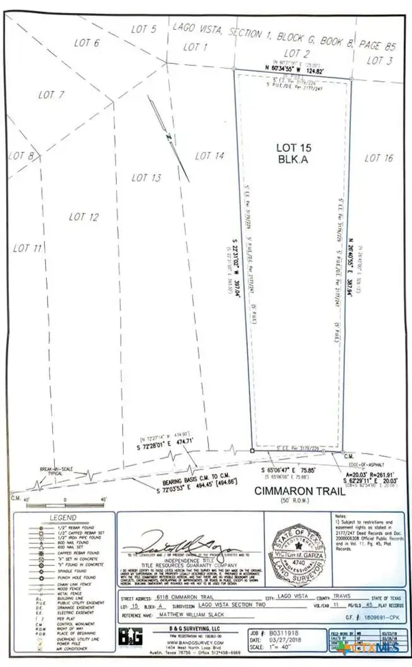 6118 Cimmaron Trail, Lago Vista, TX 78645