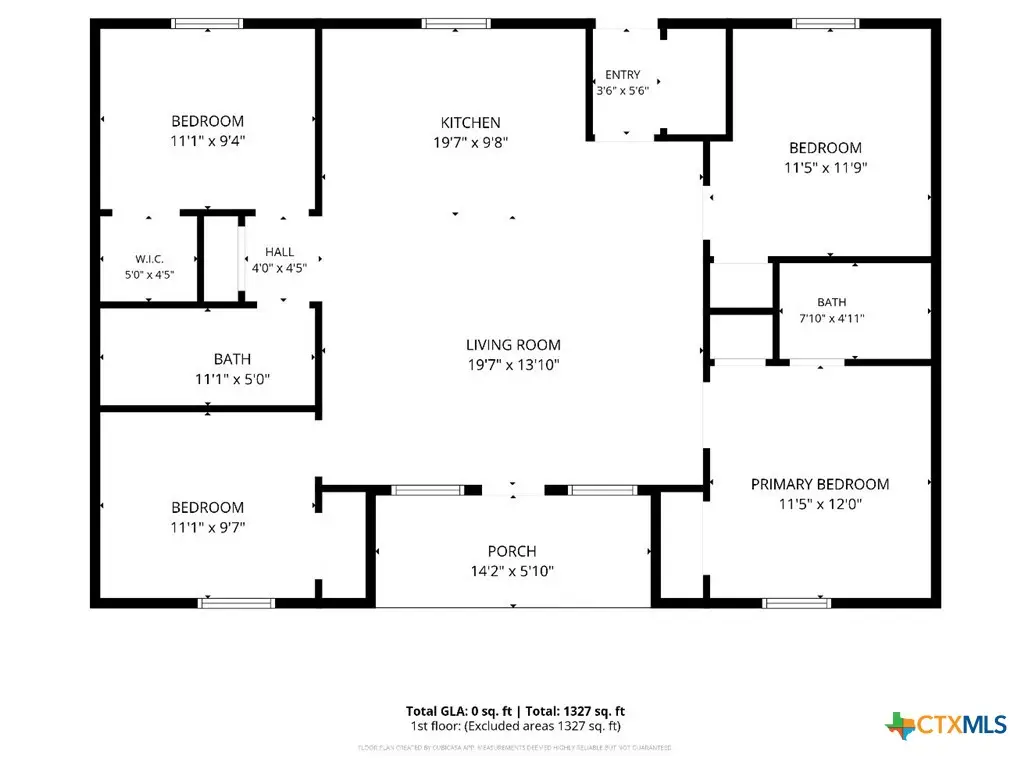 1110 W Calhoun Avenue, Temple, TX 76504 - #1