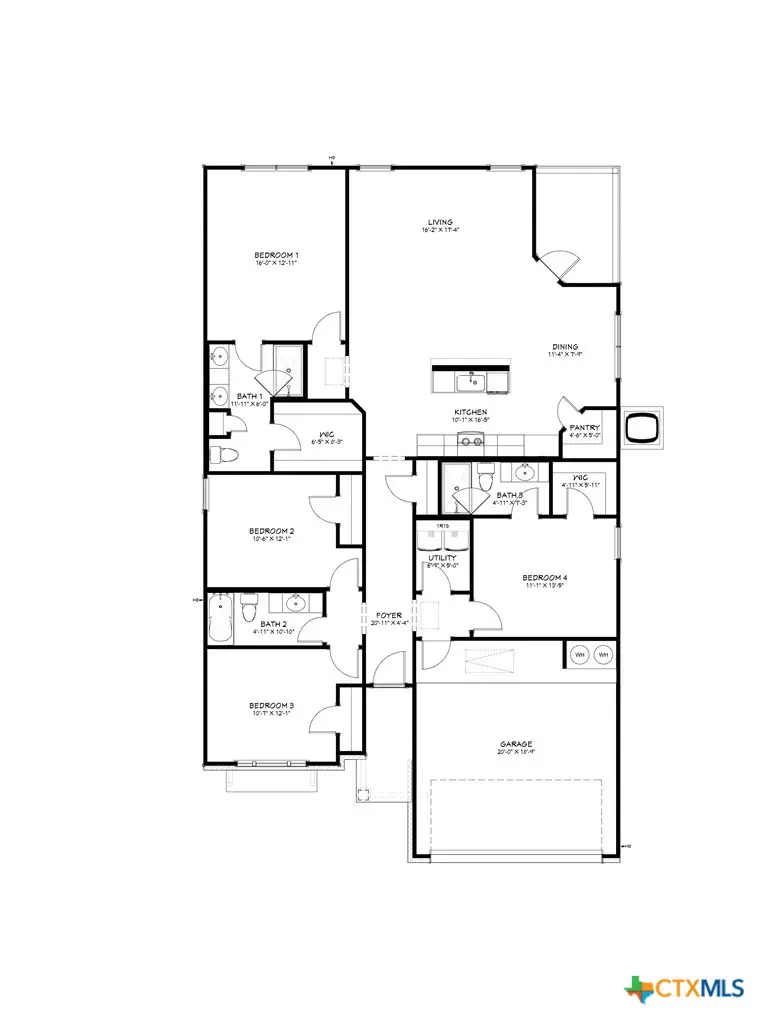 1221 Peppermint Drive, Temple, TX 76501 - #3