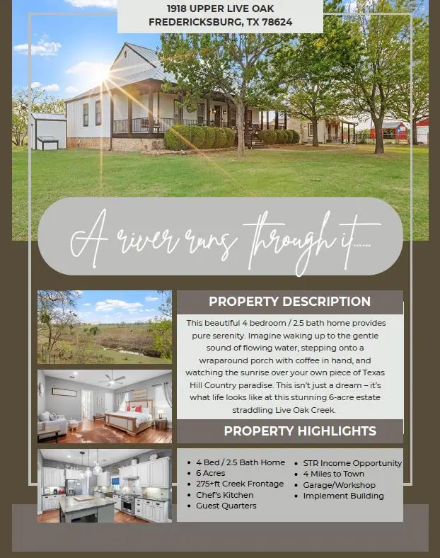 1918 Upper Liveoak Rd, Fredericksburg, TX 78624 - Image #2