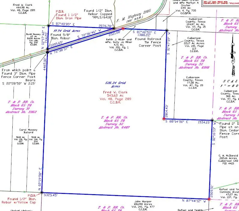 AB 6487 Blk 65 T8 Sur 32 Road, Van Horn, TX 79855 - #1