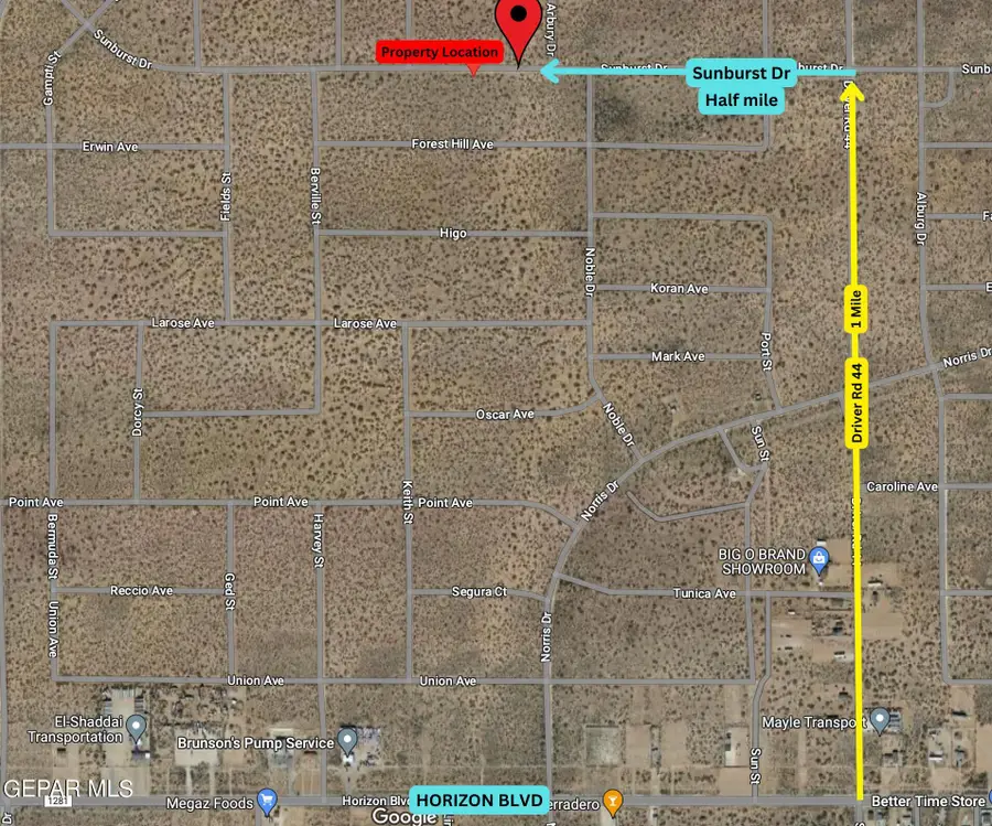 LOT 9-11 Sunburst Drive, Horizon City, TX 79928 - #3