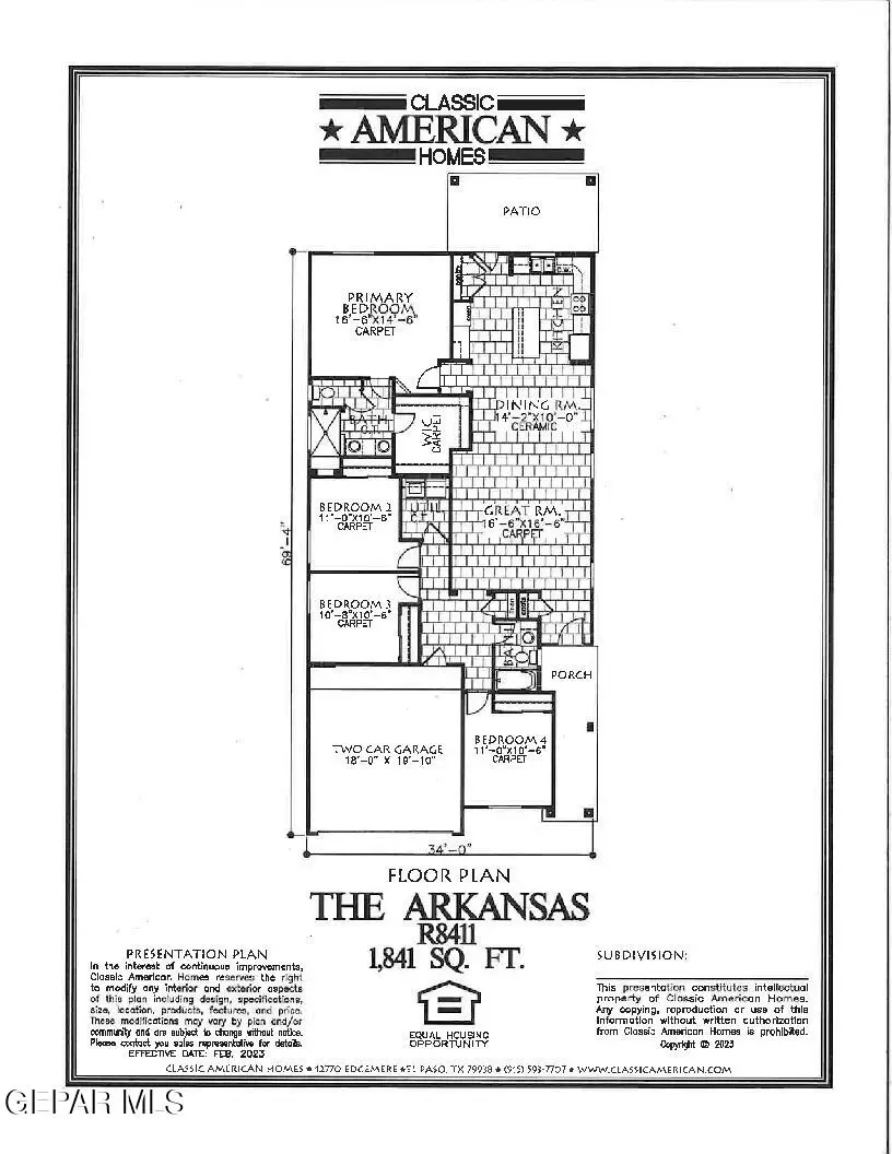 3825 Surmise Street, El Paso, TX 79938 - #2